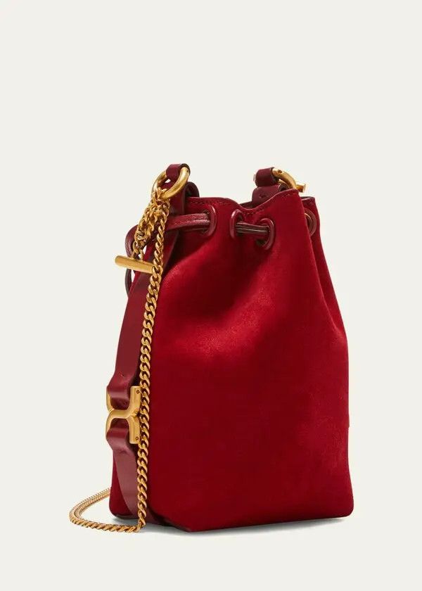Chloe o1loc1c1024 Size: OS / Micro Bucket in Smoked Red Size ONE SIZE - 5 Thumbnail