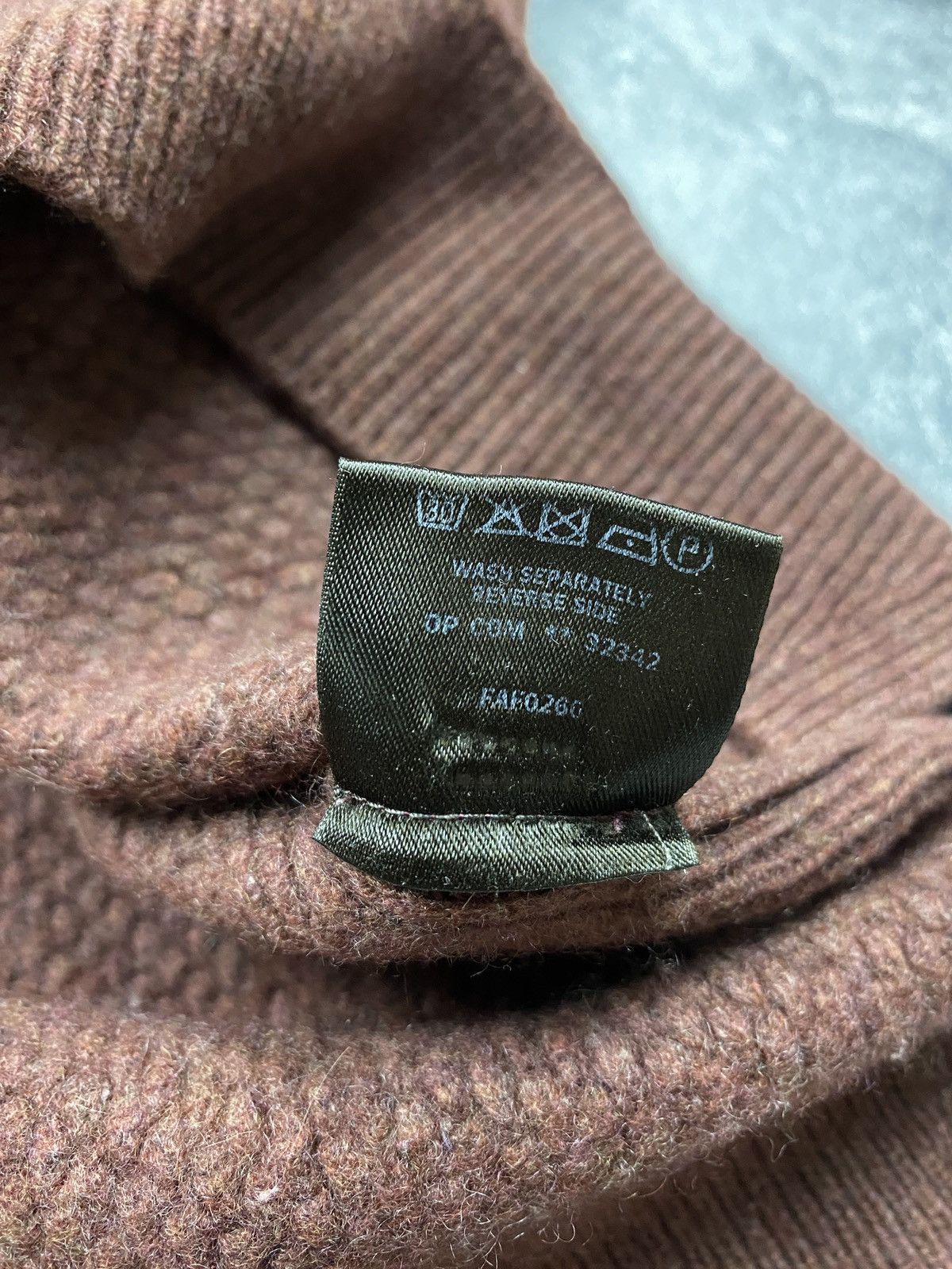 Loro Piana Loro Piana Womens Burgundy Baby Cashmere Sweater Size S / US 4 / IT 40 - 11 Thumbnail