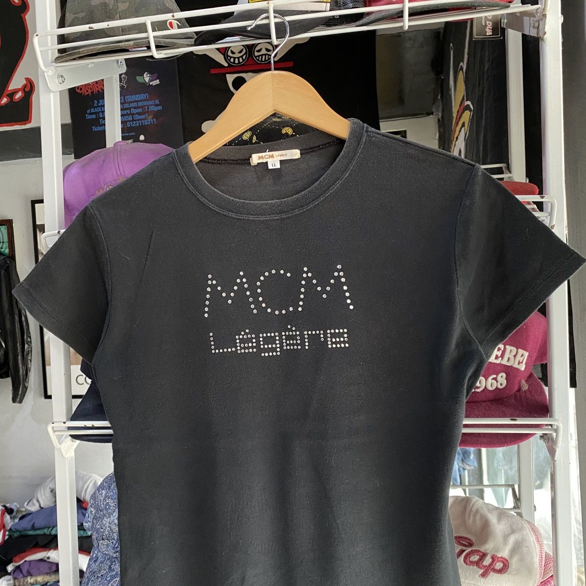 MCM Mcm Legere Spell Out Blink Blink Short Sleeves Shirt Women Size S / US 4 / IT 40 - 3 Thumbnail