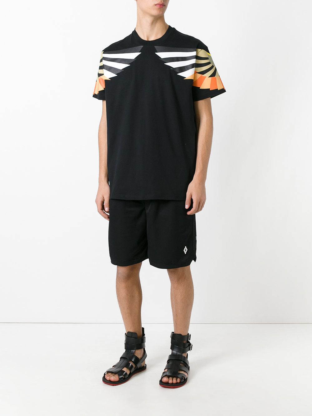 Givenchy Black Wings Print Oversized T-Shirt Size US XS / EU 42 / 0 - 2 Thumbnail