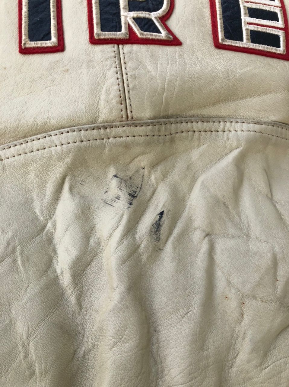 Avirex × Vintage Vintage Avirex Spirit Of American Varsity Leather Jacket Size US XL / EU 56 / 4 - 12 Thumbnail