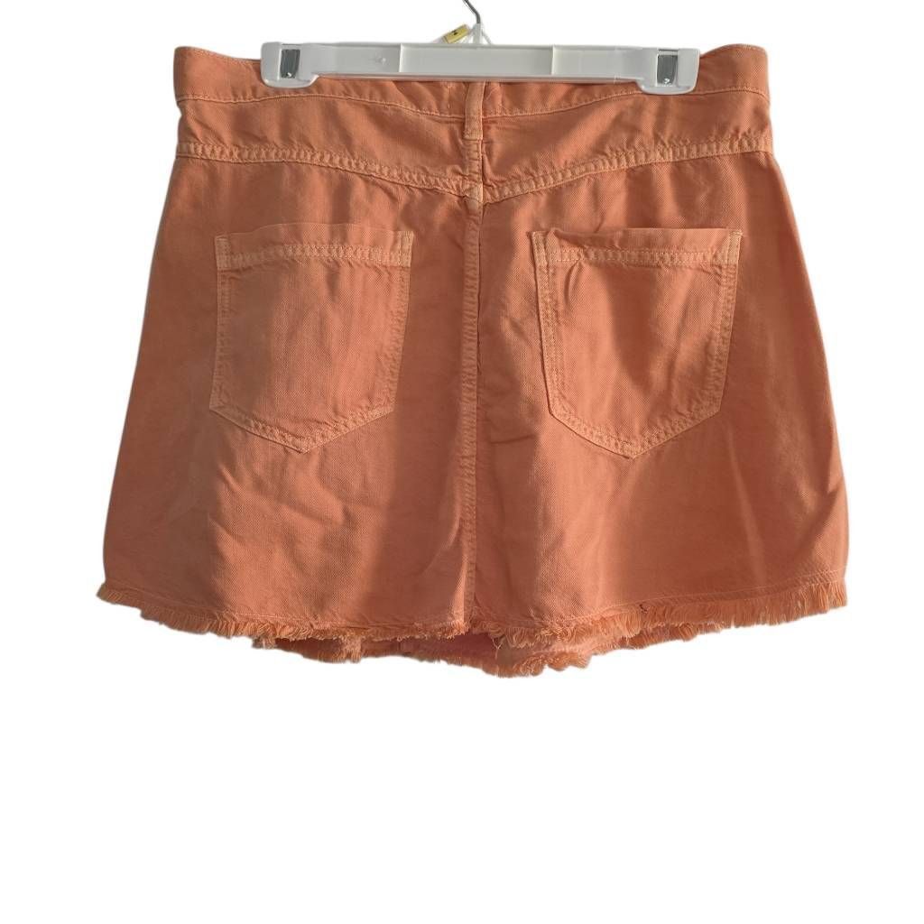 Anthropologie Pilcro Anthropologie Women's Size 14 Pink Rose Orange Pleate Size 36" / US 14 / IT 50 - 4 Thumbnail