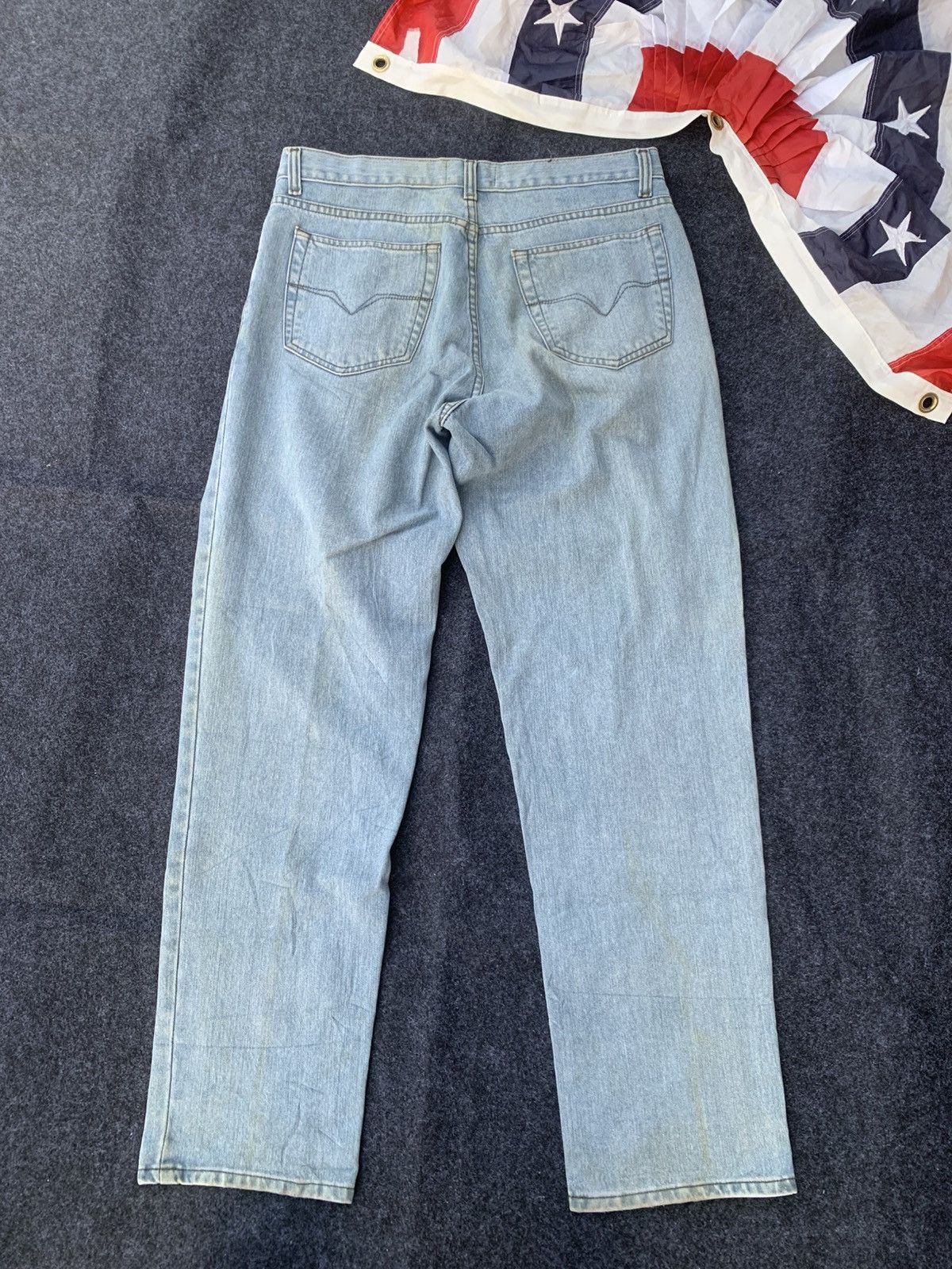 Versace Jeans Couture VERSUS JEANS COUTURE – VINTAGE HIGH-END FASHION PIECE Size US 34 / EU 50 - 2 Thumbnail