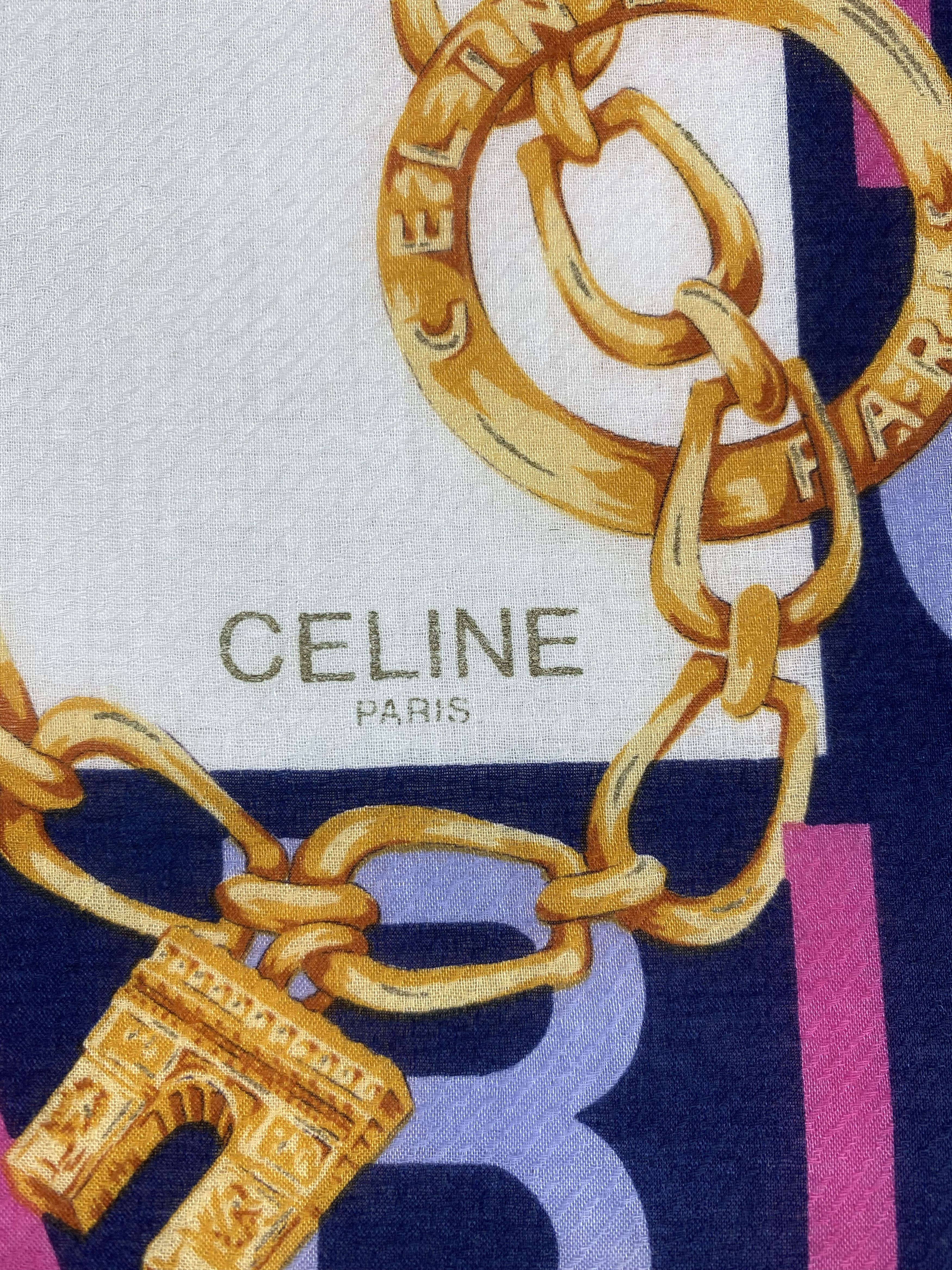 Celine Celine Handkerchief / Bandana / Neckerchief Size ONE SIZE - 5 Thumbnail