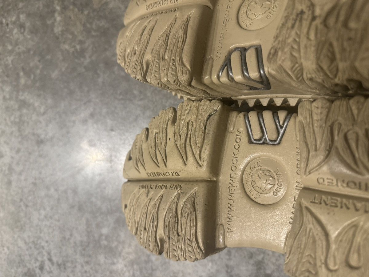 New Rock × Vetements Vetements x New Rocks Tan Suede Size US 8.5 / EU 41-42 - 7 Thumbnail