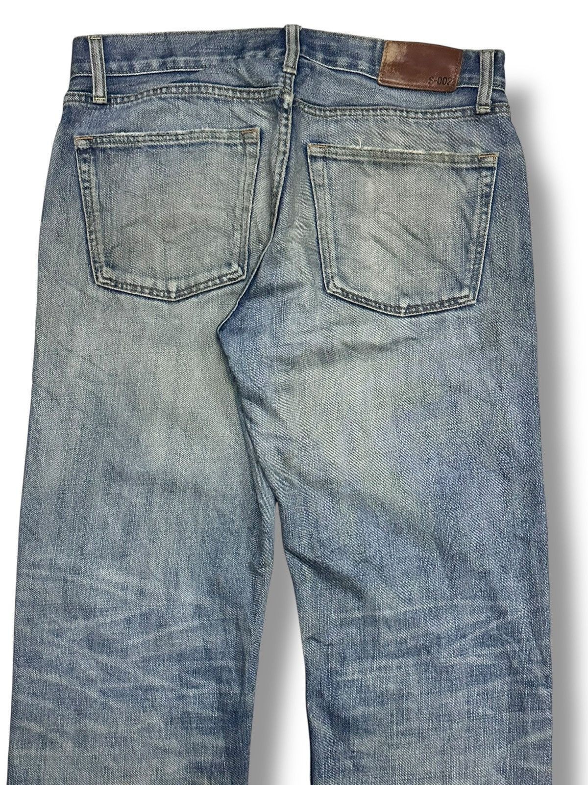 Uniqlo Uniqlo Vintage Distressed Distressed Regular Straight Faded Size US 32 / EU 48 - 6 Thumbnail