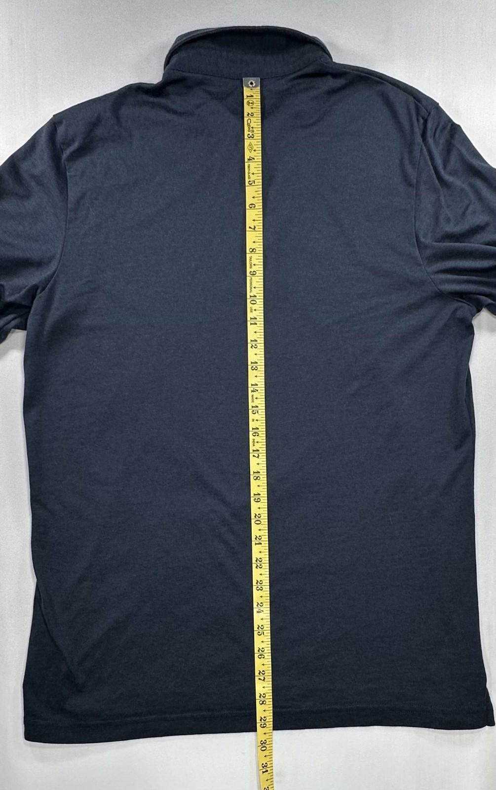 TravisMathew Travis Mathew 1/4 Button Polo Shirt Blue Men's Large Size US L / EU 52-54 / 3 - 3 Thumbnail