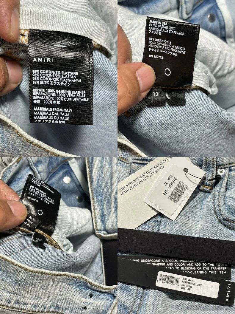 Amiri Amiri MX1Jean Size US 32 / EU 48 - 9 Thumbnail