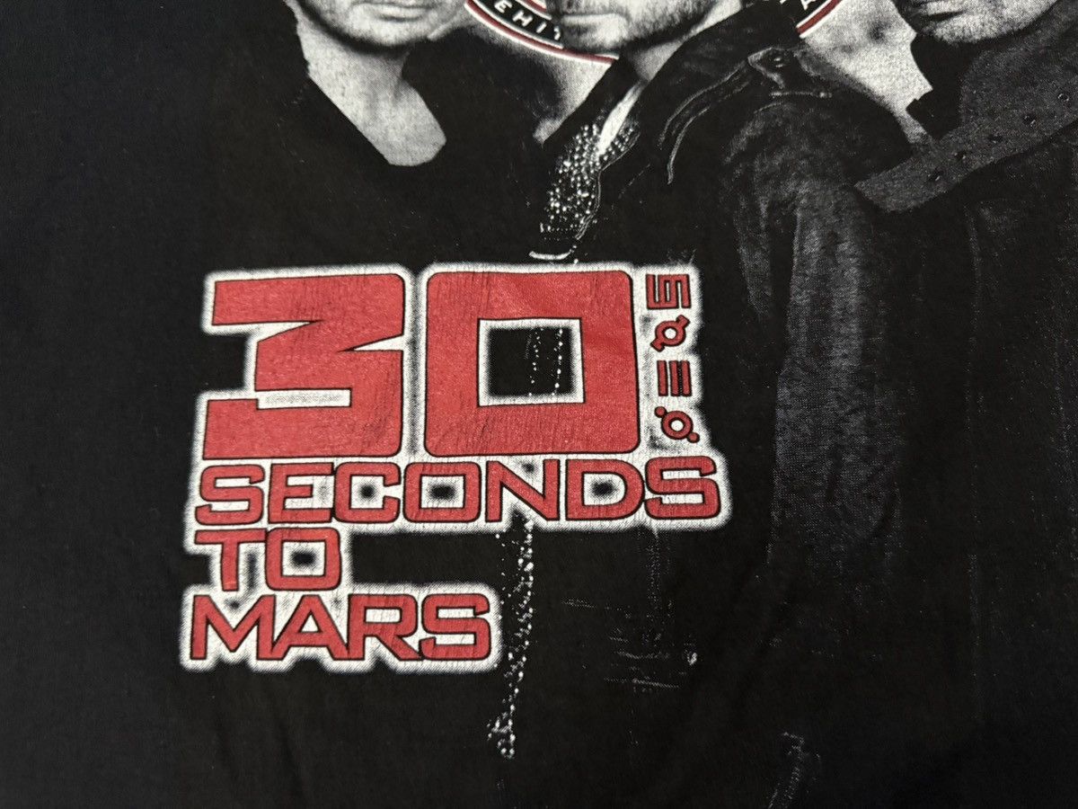 Band Tees Vintage 2000s 30 Seconds to Mars T Shirt Size US L / EU 52-54 / 3 - 4 Thumbnail