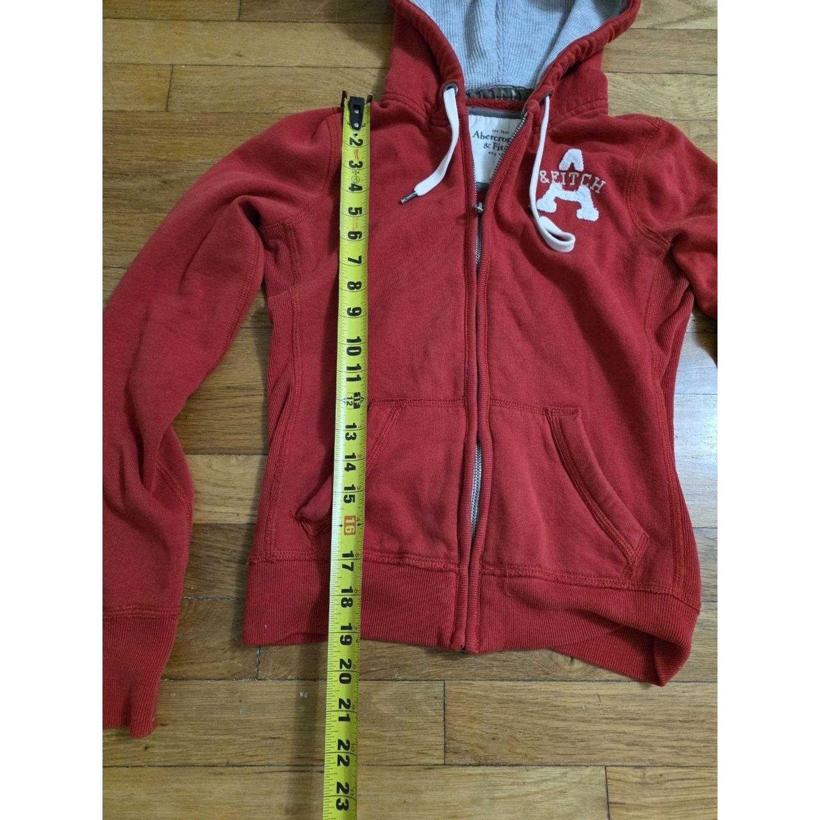Abercrombie & Fitch ABERCROMBIE & FITCH Womens Graphic Zip Hoodie Small A001184 Size S / US 4 / IT 40 - 3 Thumbnail