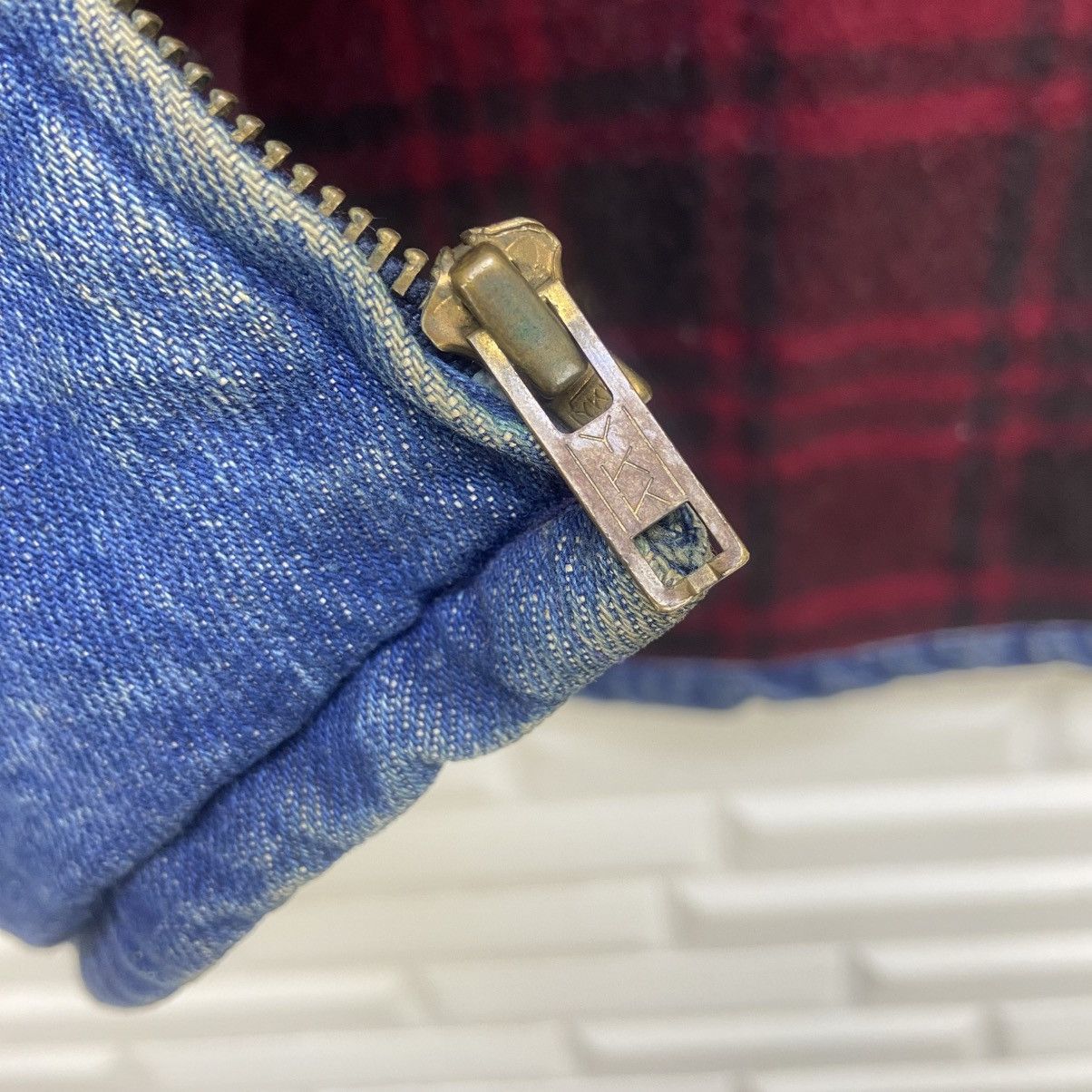 Polo Ralph Lauren 🔥 Vintage Polo Country Ralph Lauren Denim Blanket Jacket Size US M / EU 48-50 / 2 - 21 Thumbnail