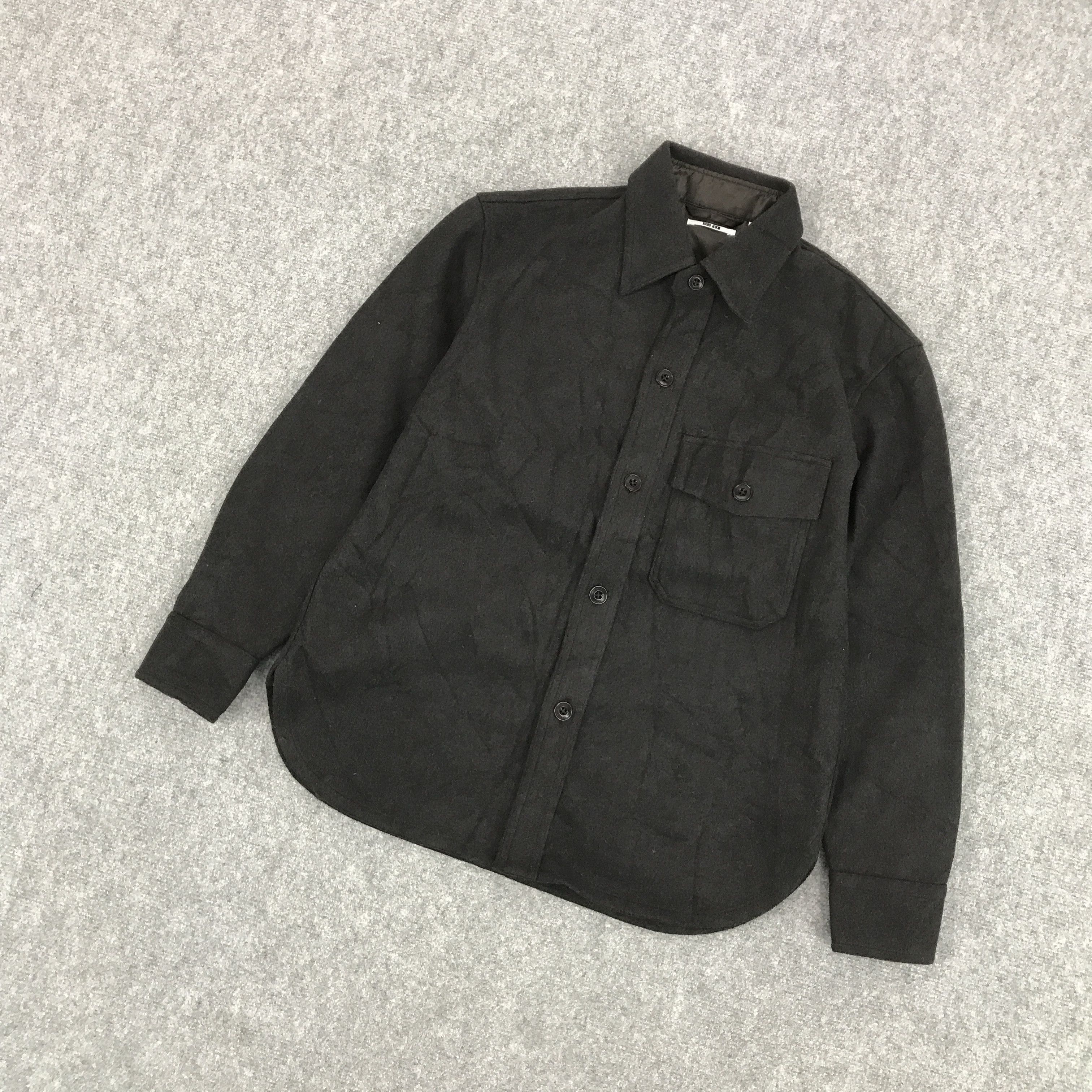 Christophe Lemaire × Uniqlo LEMAIRE X UNIQLO WOOL BUTTON JACKET Size US L / EU 52-54 / 3 - 2 Thumbnail