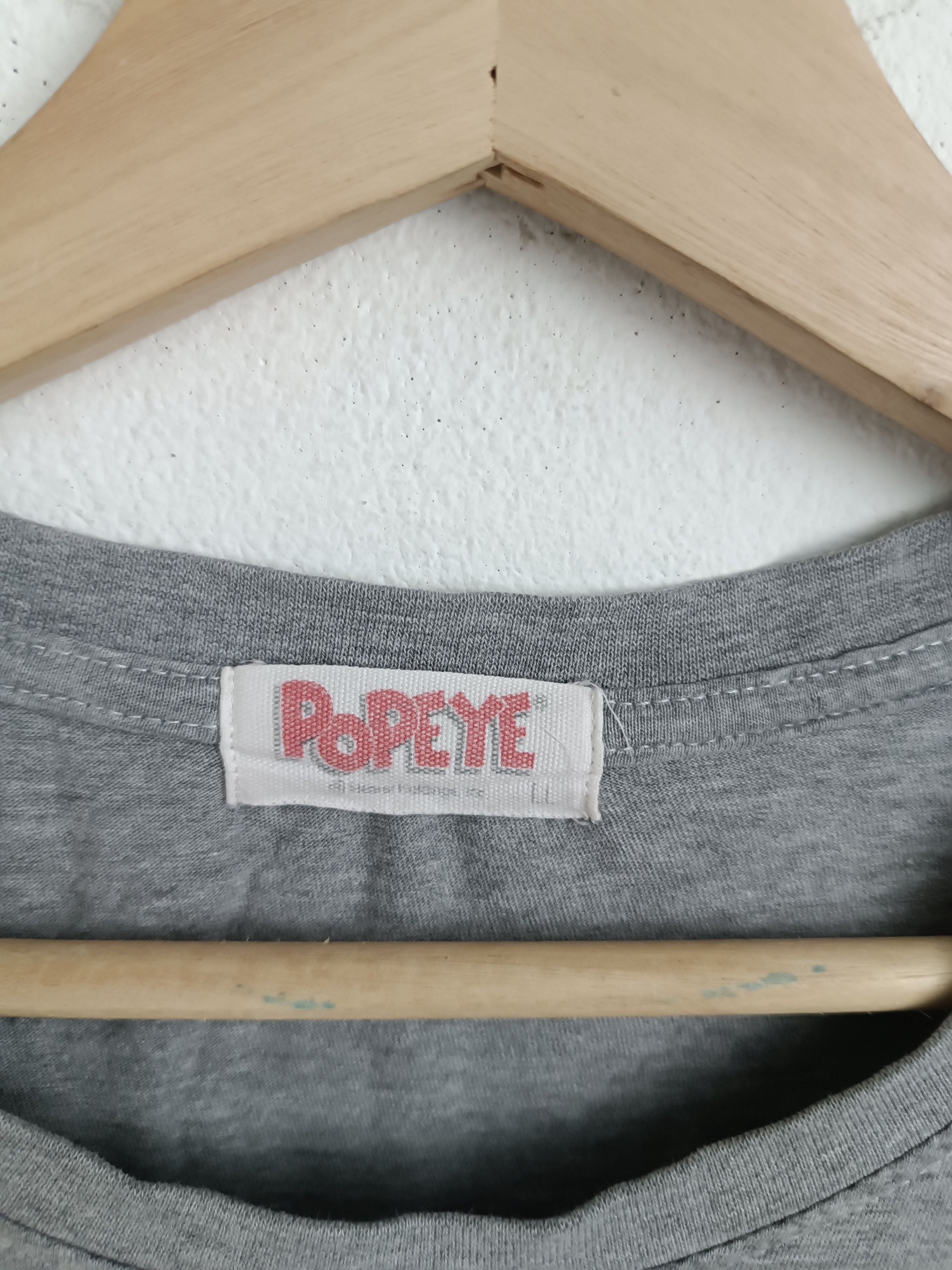 Cartoon Network VINTAGE POPEYE THE SAILOR MAN 3Q CUT TEE Size US L / EU 52-54 / 3 - 8 Thumbnail