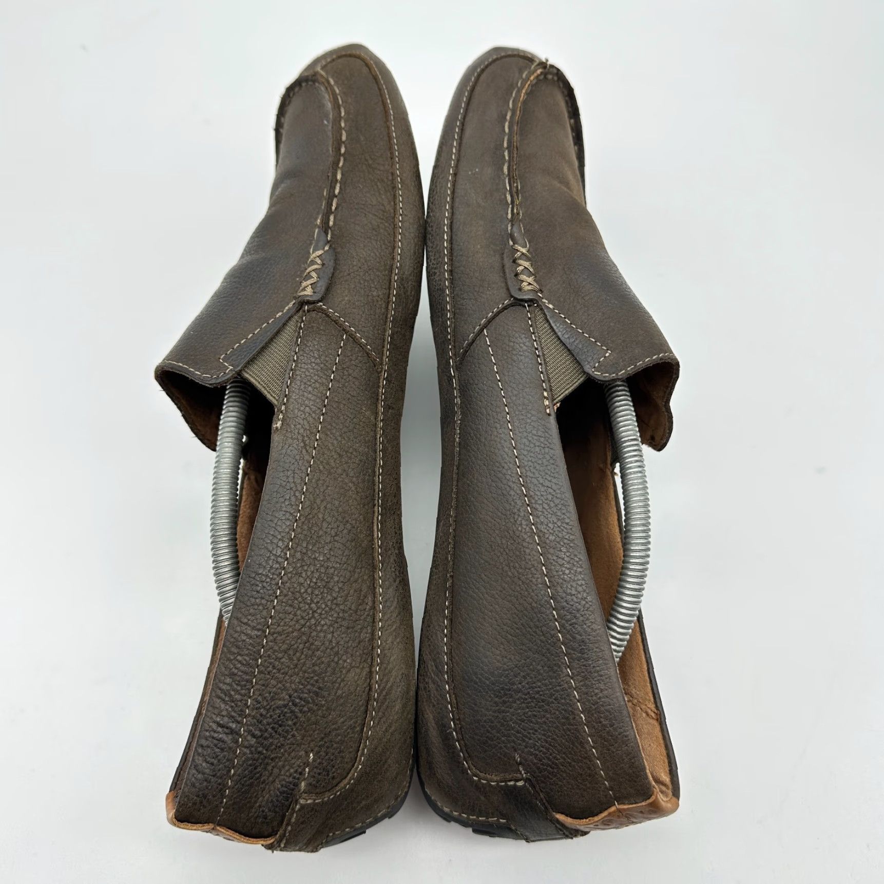Olukai Olukai Akepa Moc Mens 13 M Brown Leather Casual Comfort Driving Loafers Size US 13 / EU 46 - 7 Thumbnail