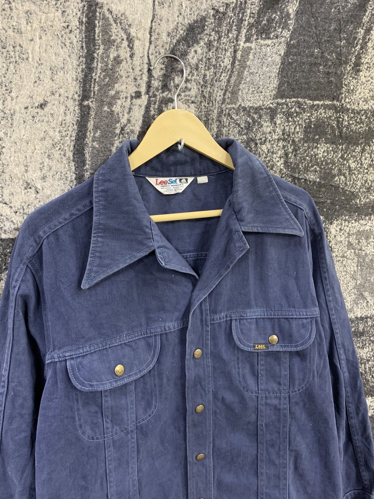 Lee × Vintage 🔥Steals🔥 Vintage 70s Lee Set Jacket Size US L / EU 52-54 / 3 - 2 Thumbnail