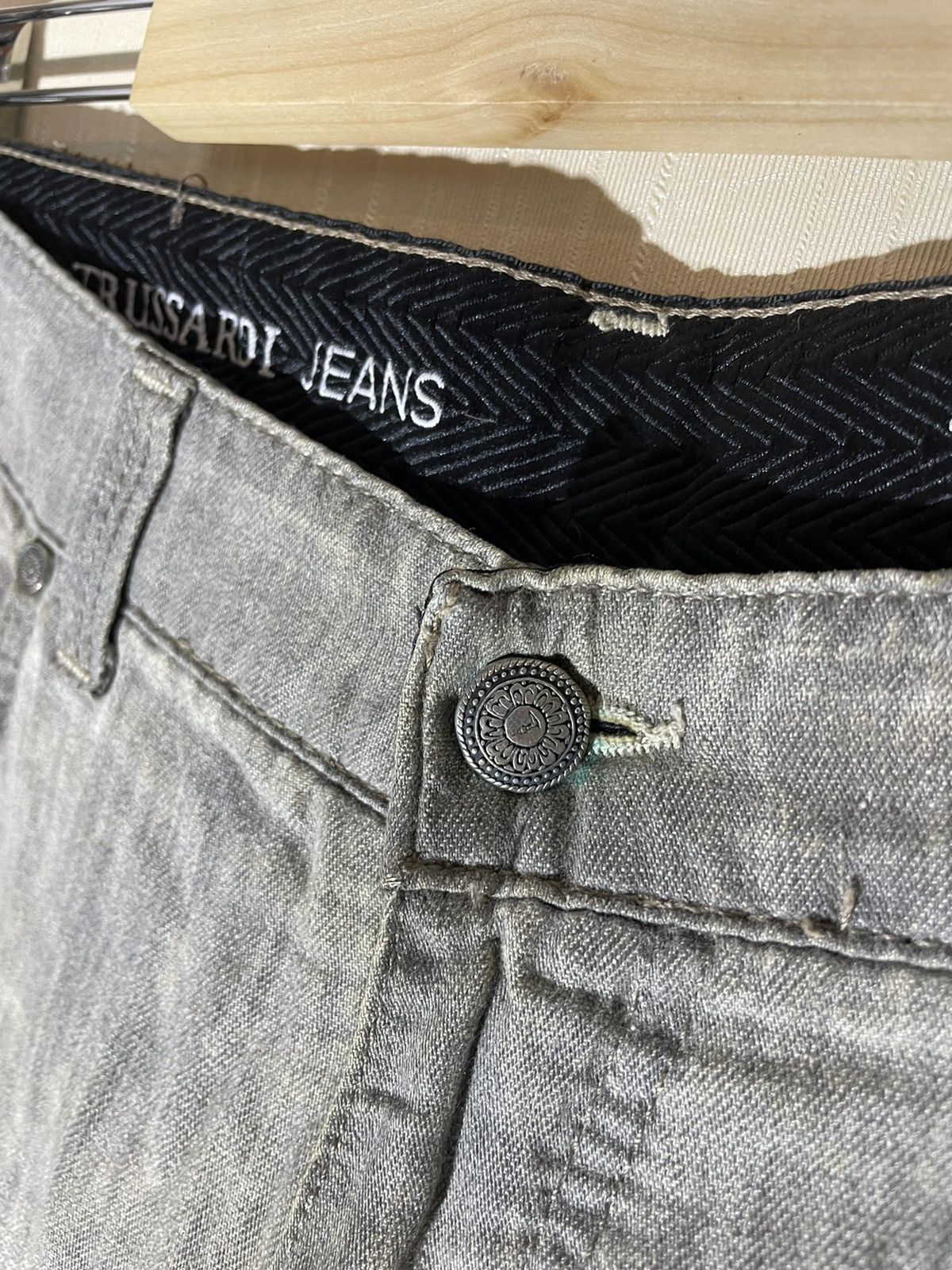 Japanese Brand × Trussardi Trussardi avant garde vintage pants Size US 32 / EU 48 - 9 Thumbnail