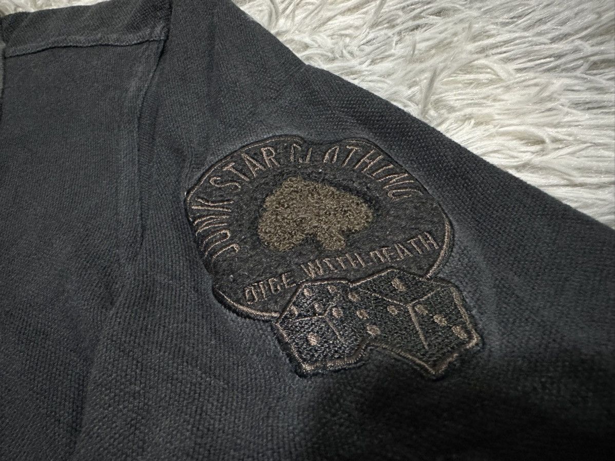 Japanese Brand 🔥Y2K Junk Star Tokyo Black Panther Embroidered Polo Shirt Size US M / EU 48-50 / 2 - 8 Thumbnail