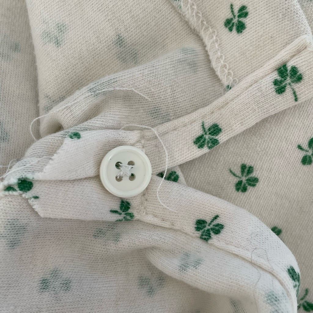 Vintage Vintage 80s Reed Hunter Shamrock Cropped Polo Shirt S M Size S / US 4 / IT 40 - 7 Thumbnail