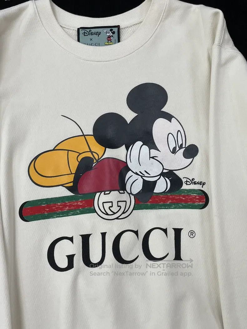 Gucci Gucci Mickey Mouse letter logo sweatshirt Size US XS / EU 42 / 0 - 2 Thumbnail