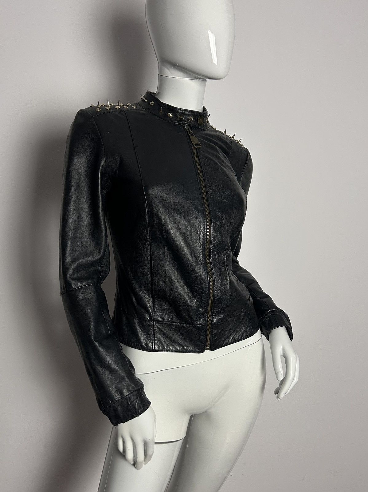 Other Italian vintage leather piercing jacket Size S / US 4 / IT 40 - 2 Thumbnail