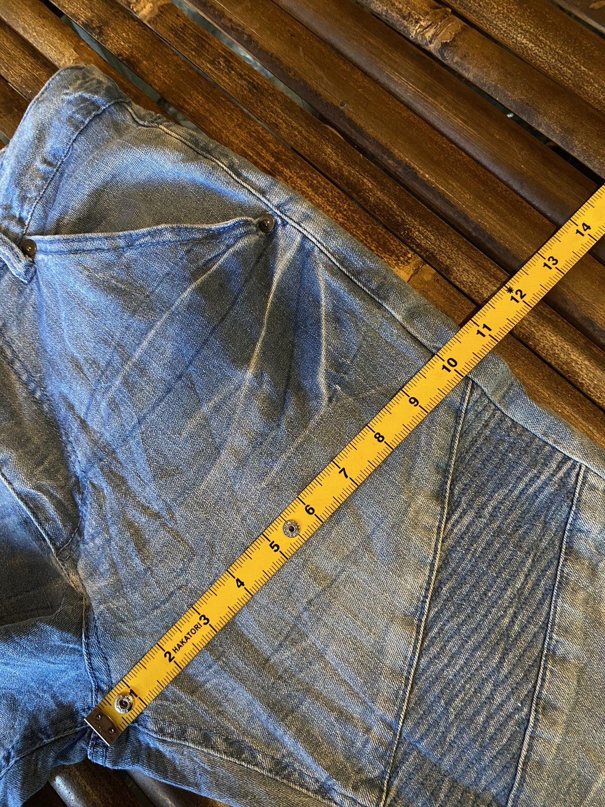 If Six Was Nine × Japanese Brand SUREVE BIKERS DENIM PANTS Size 30" / US 8 / IT 44 - 12 Thumbnail
