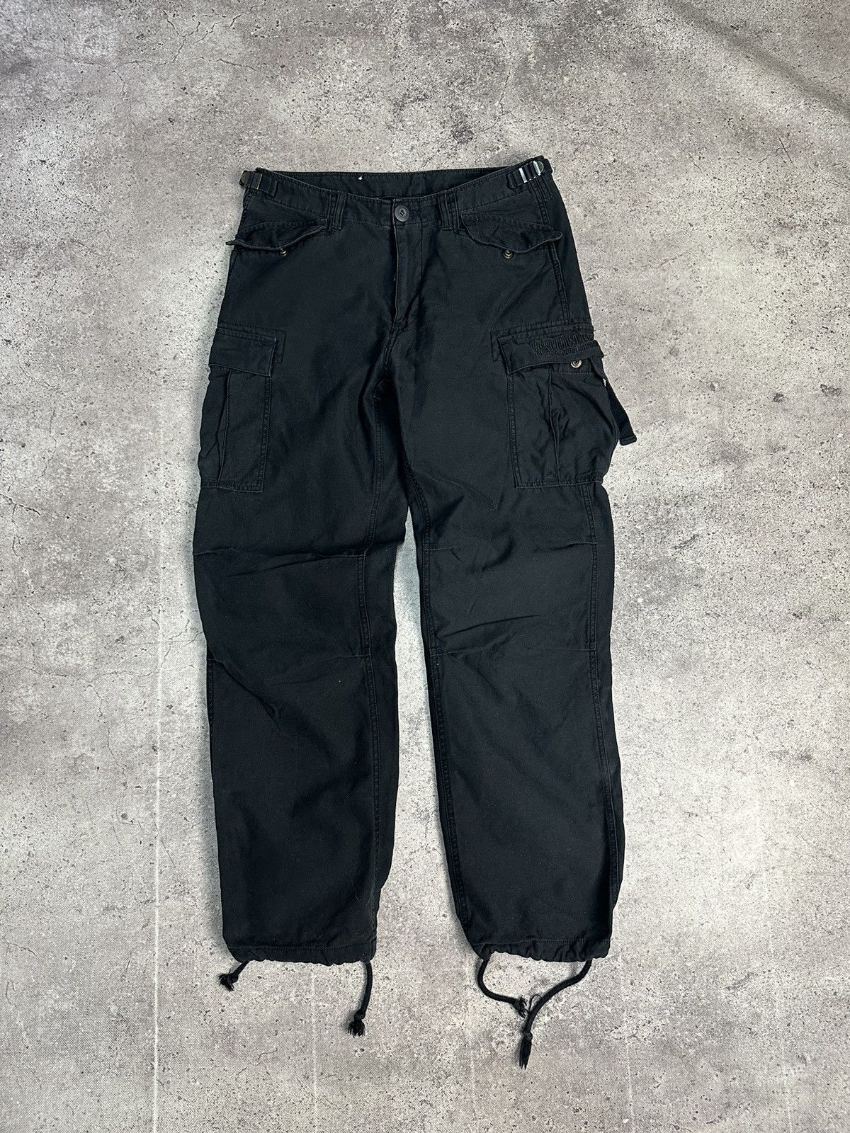 Vintage × West Coast Choppers Vintage West Choppers Cargo Pants Black Archival Y2K Size US 32 / EU 48 - 4 Thumbnail