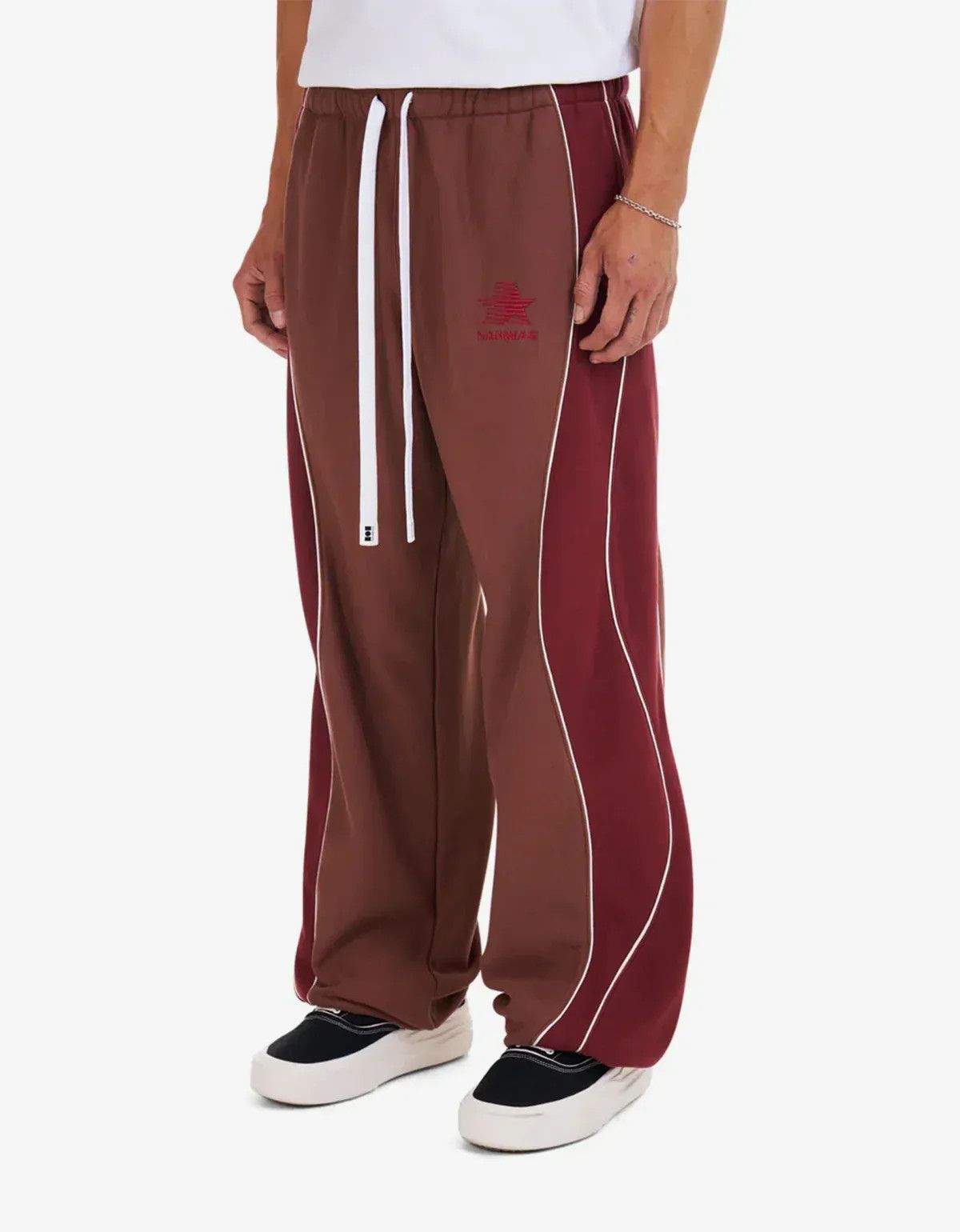 Nahmias Nahmias Vintage Burgundy Ollie Sweatpant Size US 30 / EU 46 - 2 Thumbnail
