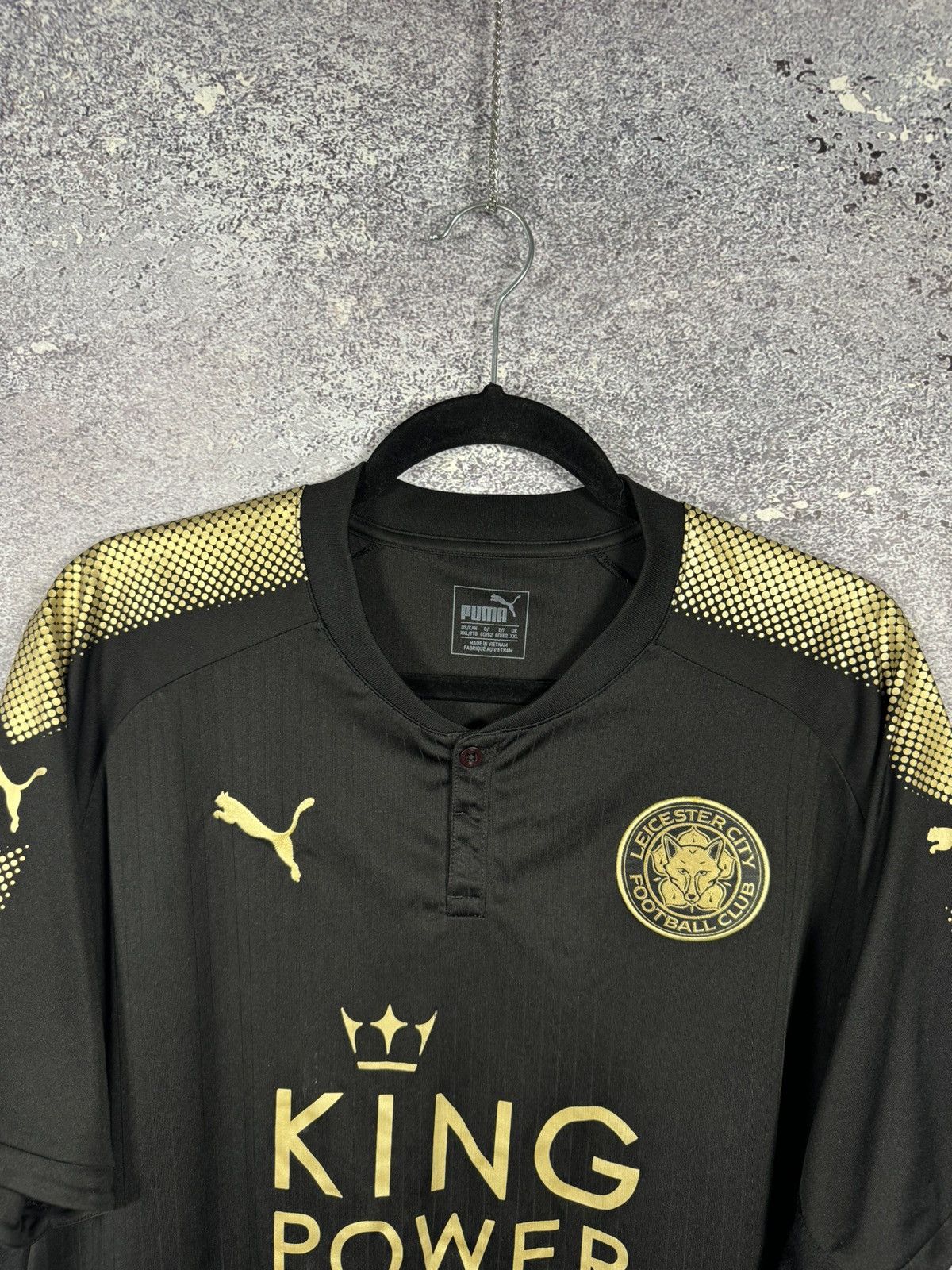 Puma × Vintage Vintage Leicester City 2017/18 Away Puma Soccer Jersey 2XL Size US XXL / EU 58 / 5 - 4 Thumbnail
