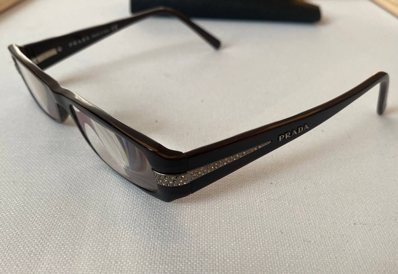 Prada Prada Clear Lens Bayonetta Eye Glasses Size ONE SIZE - 6 Thumbnail