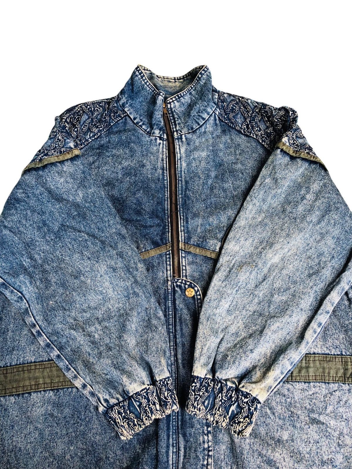 Japanese Brand RARE denim jacket Size US XL / EU 56 / 4 - 6 Thumbnail
