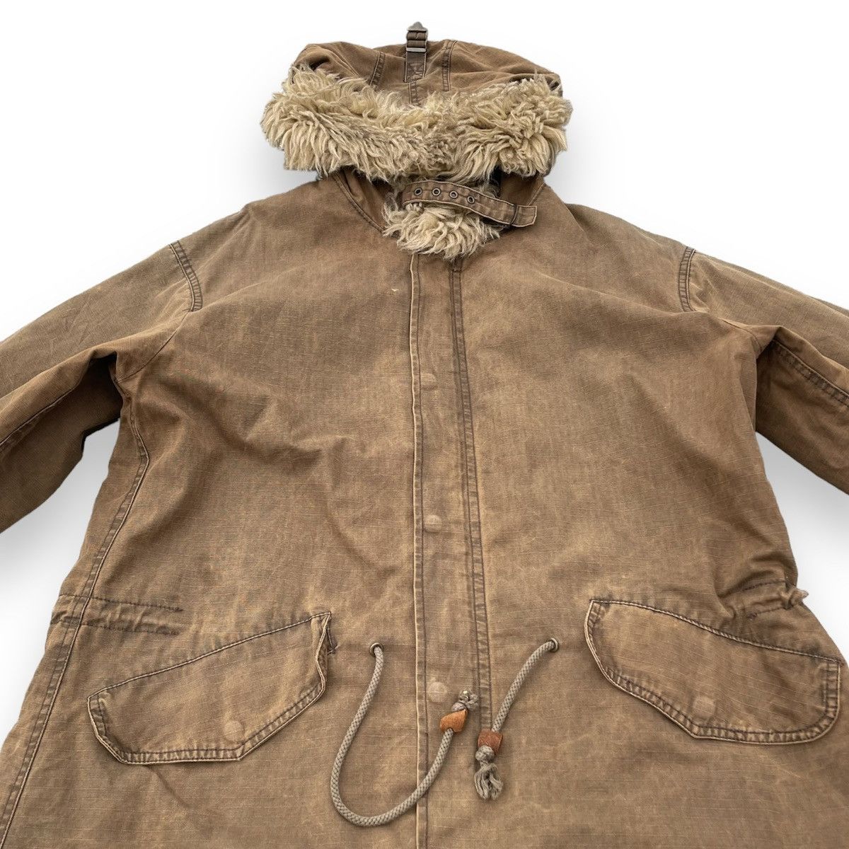 14th Addiction 🇯🇵 010920 THE NINE HEADS FUR PARKA JACKET Size US L / EU 52-54 / 3 - 7 Thumbnail