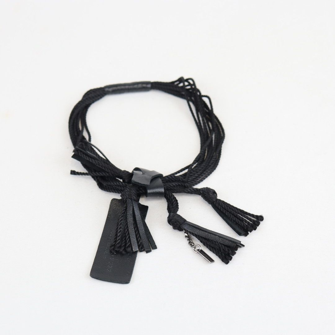 Saint Laurent Paris o1rshd1 Size: M / YSL Bracelet in Nero Size ONE SIZE - 2 Thumbnail