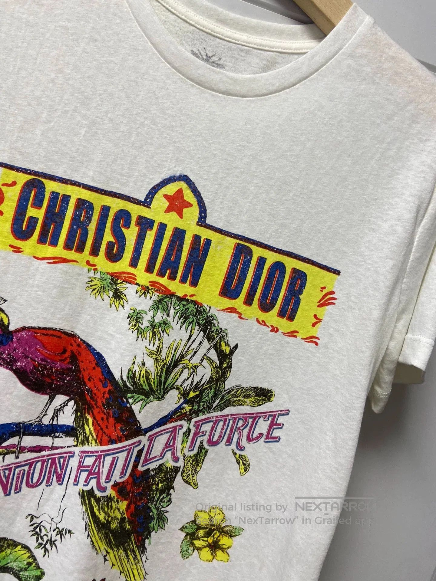 Dior dior linen silk blend short sleeve t-shirt. Size US M / EU 48-50 / 2 - 3 Thumbnail