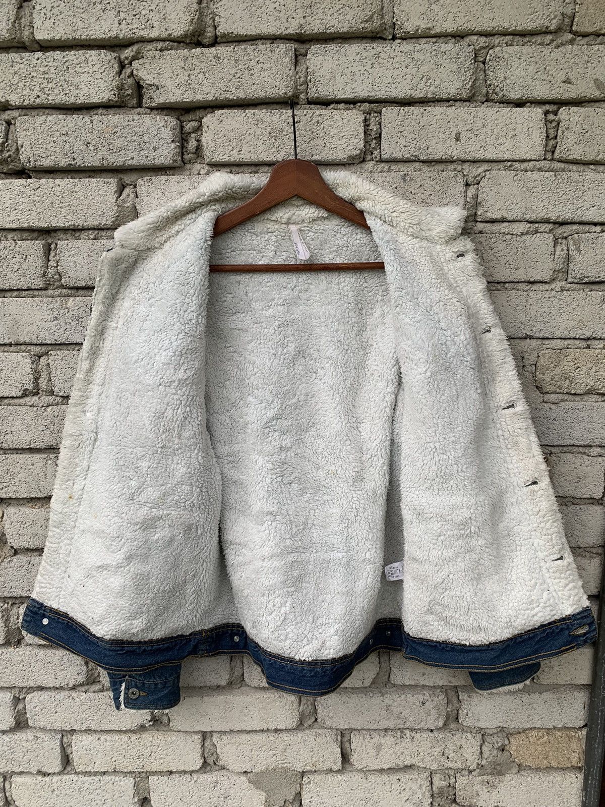 Japanese Brand × Other 🔥Steals🔥 HALHAM Denim Sherpa Lined Jacket Size US L / EU 52-54 / 3 - 13 Thumbnail
