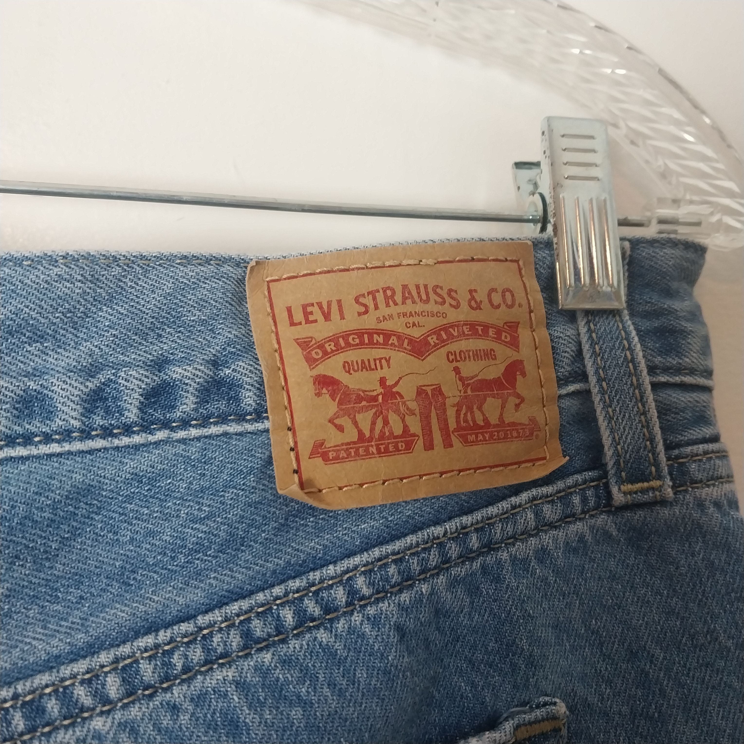 Levi's Low pro straight jeans Size 33" - 8 Thumbnail