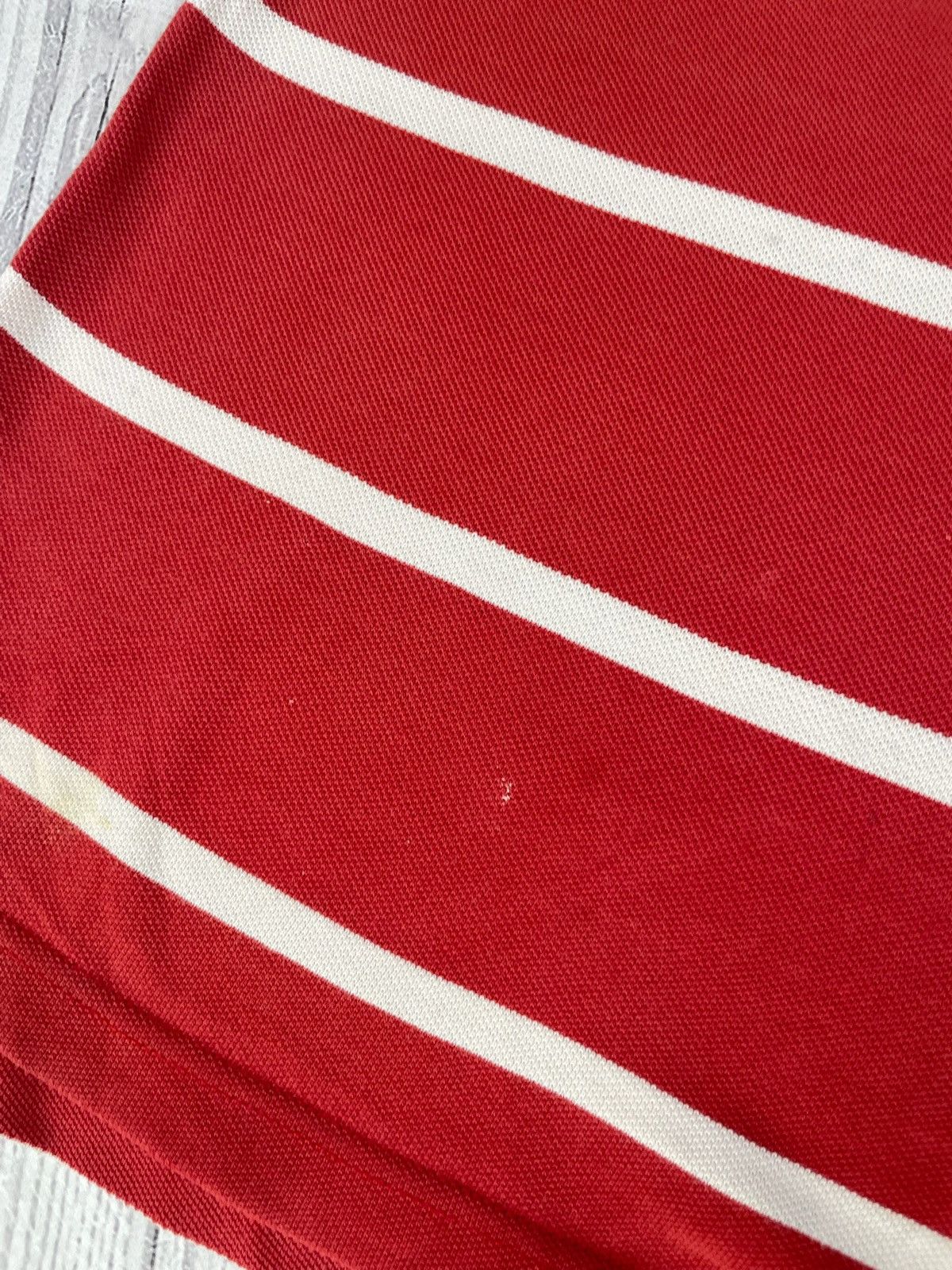 Vintage Vintage Dubai rugby polo red striped size XL Size US XL / EU 56 / 4 - 12 Thumbnail