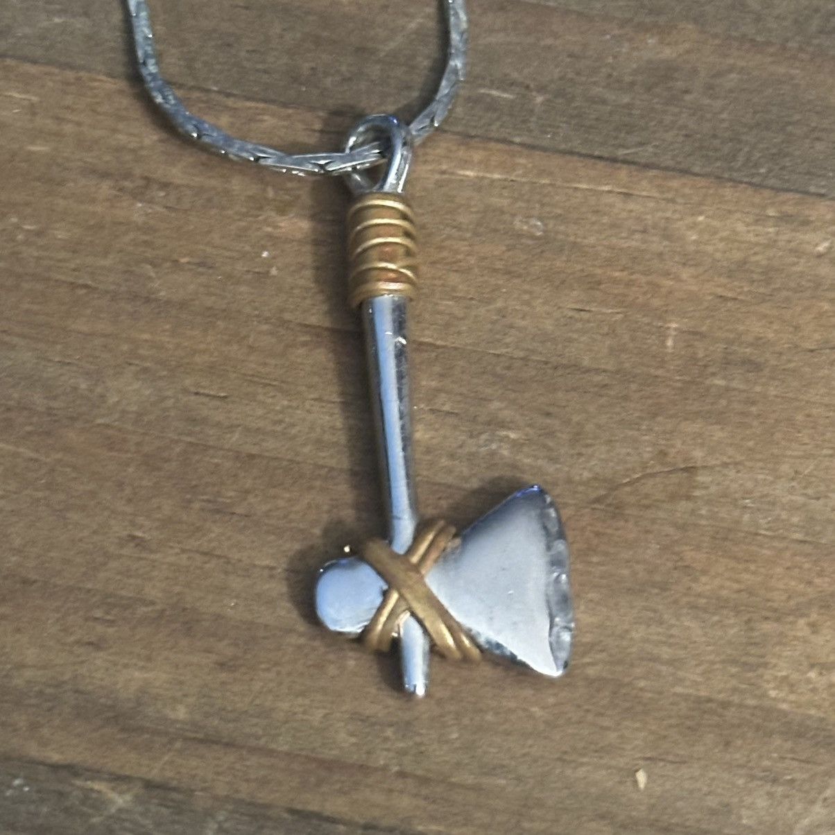 Other Vintage Avon Tomahawk sterling silver pendant necklace Size ONE SIZE - 4 Thumbnail