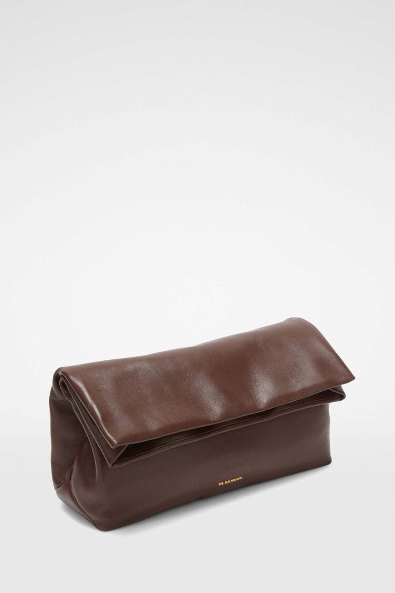 Jil Sander o1loc1c0426 Size:OS/Clutch Bag in Dark Brown Size ONE SIZE - 2 Thumbnail