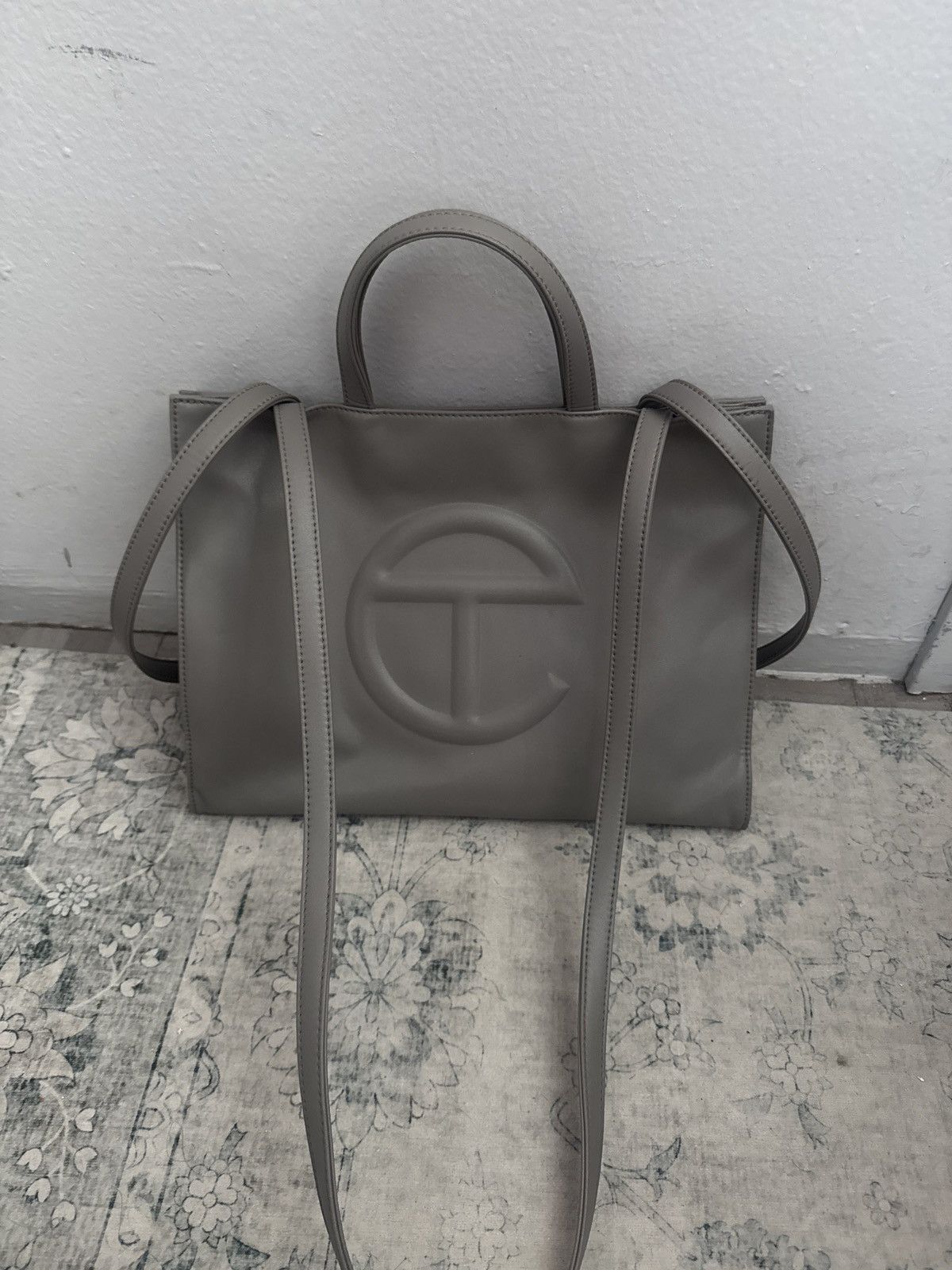 Telfar Telfar Grey Tote Bag Size ONE SIZE - 1 Thumbnail