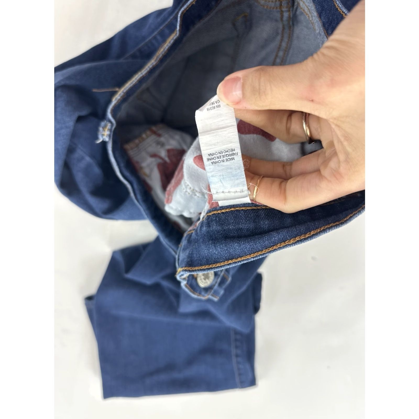 Lucky Brand VINTAGE Lucky Brand Jeans Women’s 12 Blue Sofia Bootcut Flare Regular Size 34" / US 12 / IT 48 - 5 Thumbnail