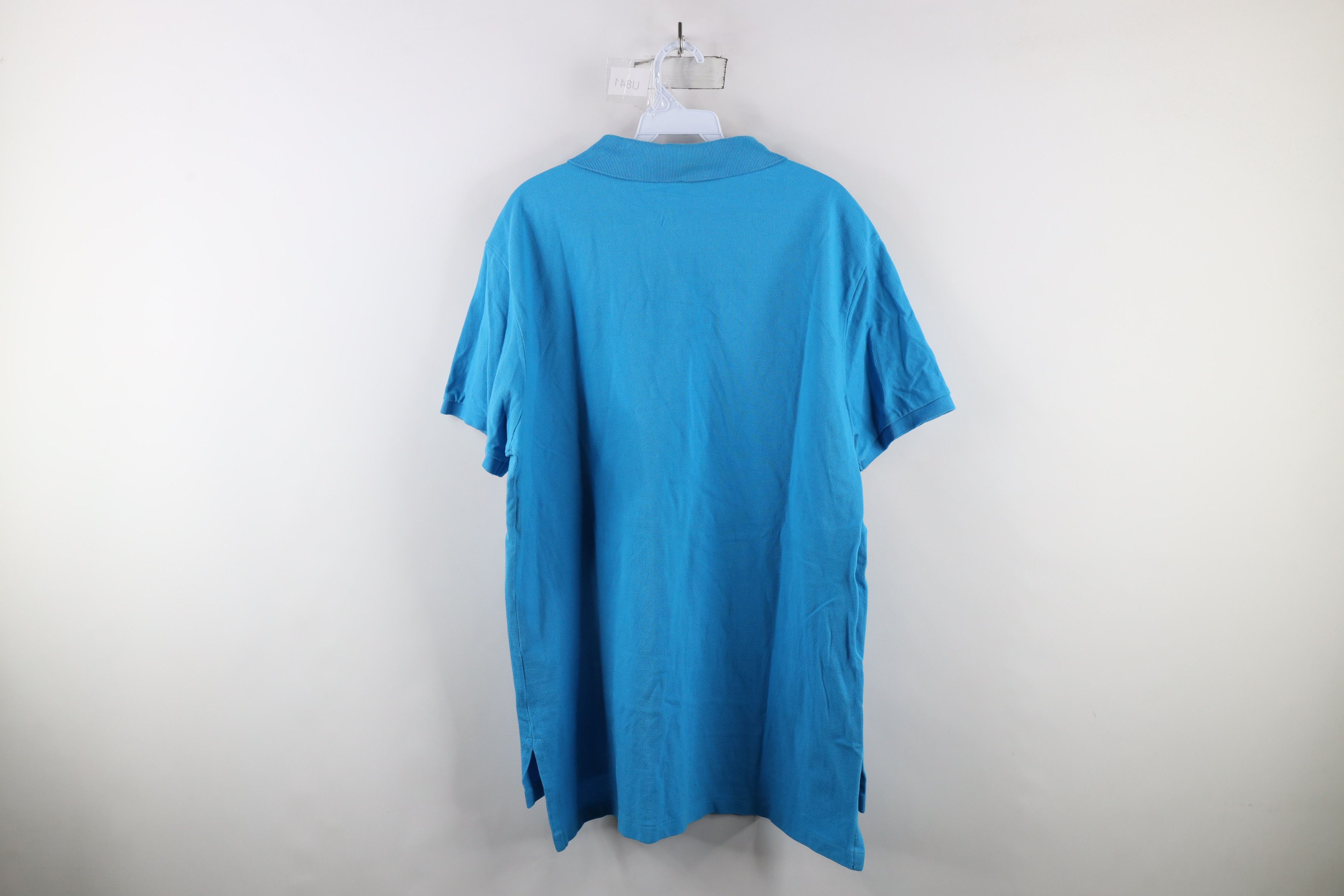 Ralph Lauren × Vintage Vintage 90s Ralph Lauren Pique Cotton Collared Polo Shirt Size US XL / EU 56 / 4 - 7 Thumbnail