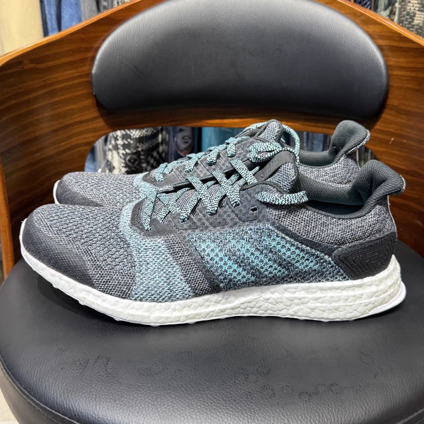 Adidas Ultra Boost Ocean Edition Grey Blue Player Version K15 Size US 11 / EU 44 - 6 Thumbnail