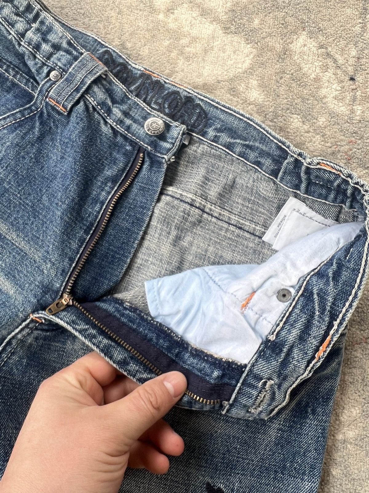Vintage Vintage Download Denim Pants Size US 30 / EU 46 - 4 Thumbnail