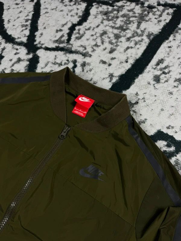 Nike Nike bomber jacket green S logo Size S / US 4 / IT 40 - 3 Thumbnail