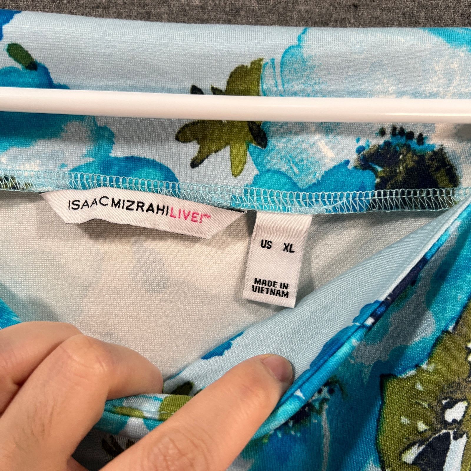 Other Isaac Mizrahi Live! Regular Printed Ponte Shift Dress Size XL / US 12-14 / IT 48-50 - 3 Thumbnail
