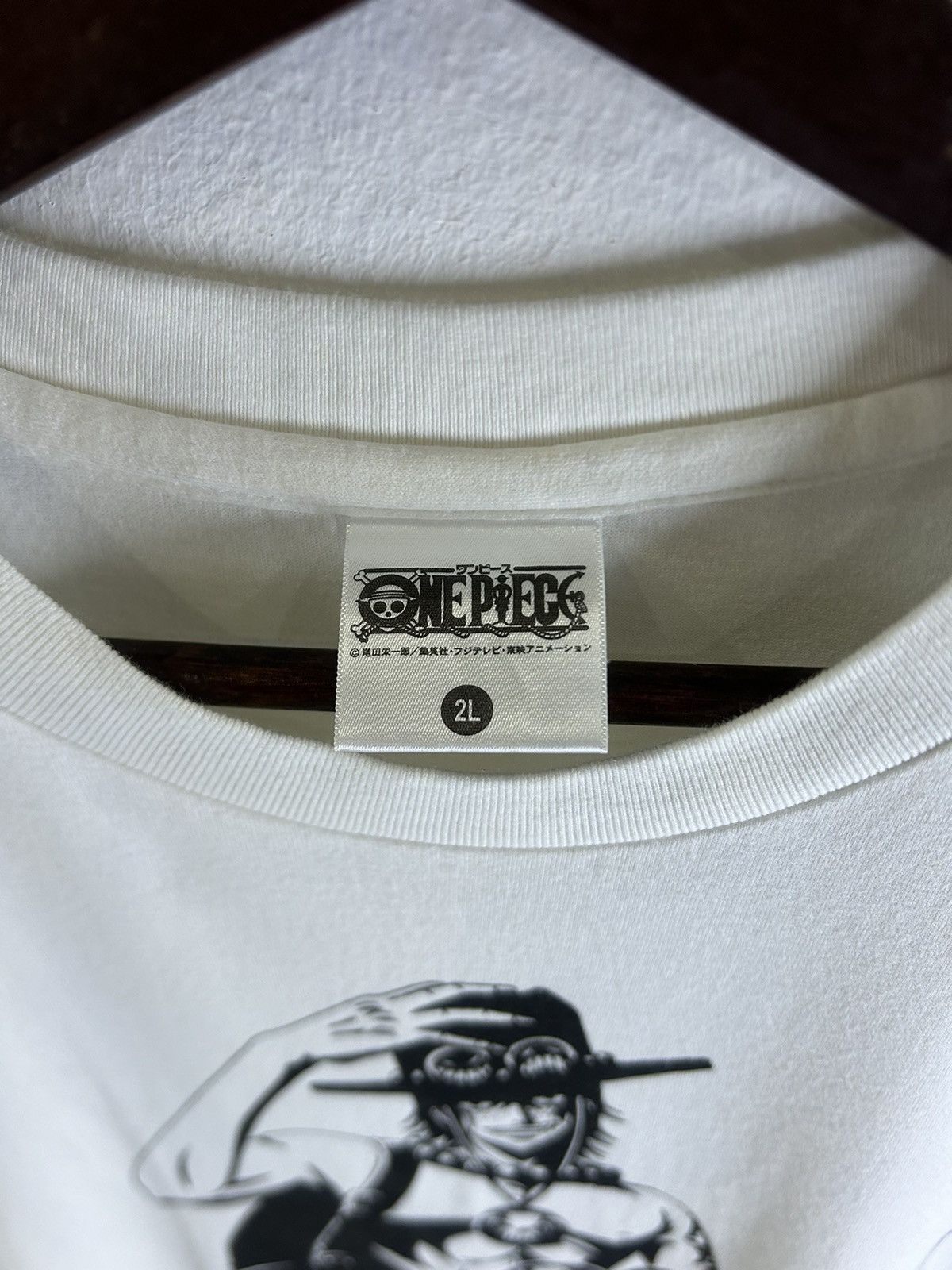 Anime One Piece Portgas D. Ace ASCE Anime Series Tee Size US L / EU 52-54 / 3 - 5 Thumbnail