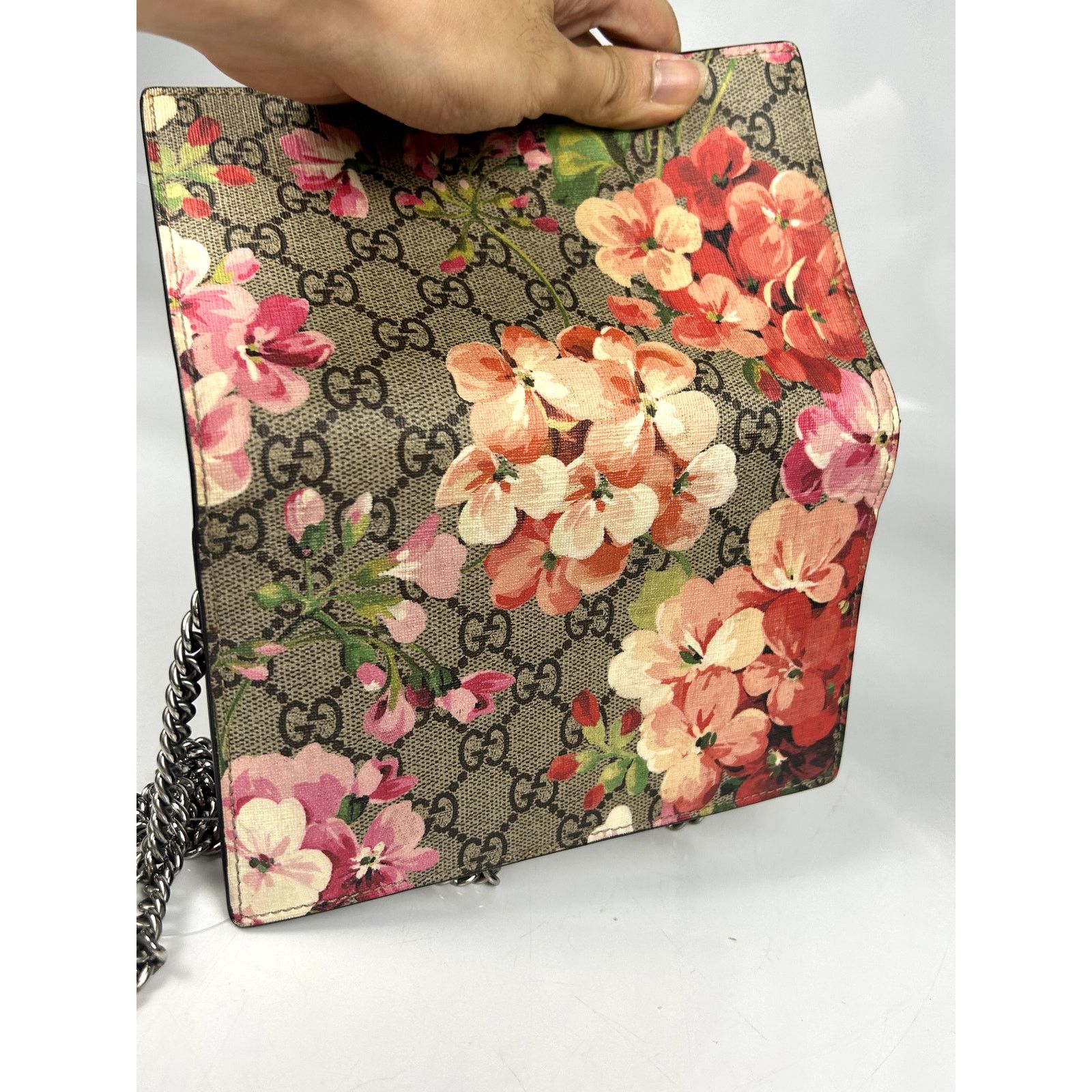 Gucci Gucci Multicolor GG Blooms Supreme Canvas WOC Size ONE SIZE - 9 Thumbnail