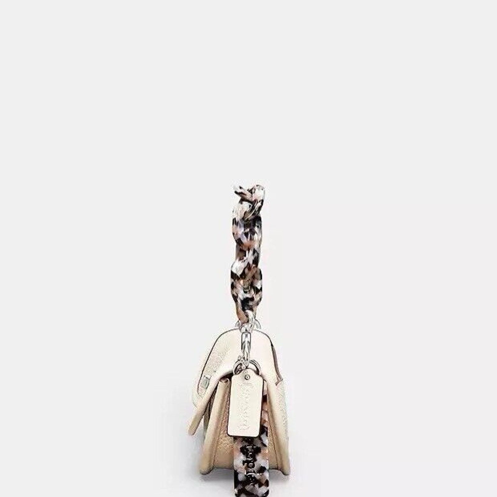 Coach NWT Coach Mini Wavy Dinky Bag Coachtopia White CQ852 Size ONE SIZE - 9 Thumbnail