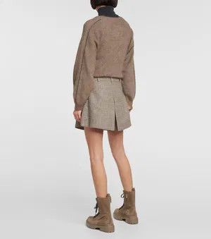 Brunello Cucinelli o1y0725 Mini Skirt in Multicolor Size 28" / US 6 / IT 42 - 3 Thumbnail
