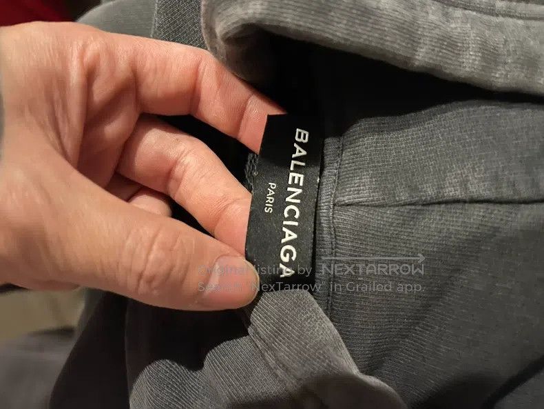 Balenciaga Balenciaga Washed SINNER Hoodie Size US M / EU 48-50 / 2 - 5 Thumbnail